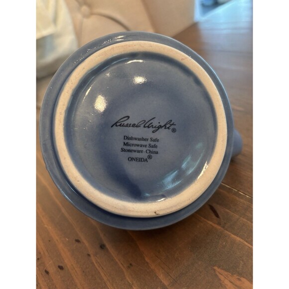 VTG RUSSEL WRIGHT MANITOBA BLUE CREAMER ONEIDA - Picture 7 of 7